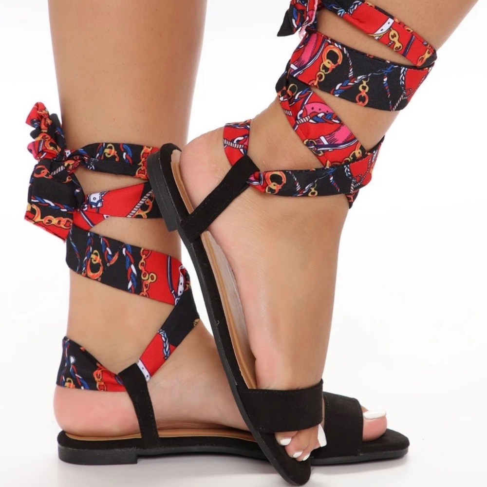 Get Steady Wrap Sandals